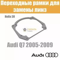 Переходные рамки для замены линз в фарах №20 Audi Q7 2005-2009 Крепление Hella 3R