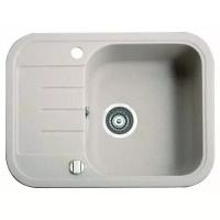 Врезная кухонная мойка marmorin PESTA 1 bowl sink draining board-small, 47х62см, искусственный гранит