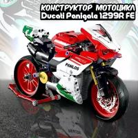 Конструктор Chic-Block Мотоцикл Ducati Panigale 1299R FE (803 детали)