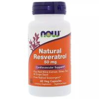 Natural Resveratrol капс., 50 мг, 70 г, 60 шт