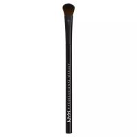 NYX professional makeup Кисть Pro Brush All Over Shadow 12 черный