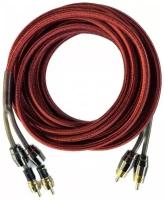 Межблочный кабель Turbo Bass 17FT RCA - Red