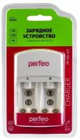 Perfeo PF B4048 зарядное устройство PF-VN-421 Ni-MH CD, 220V, 4 слота, AA AAA 9V, таймер