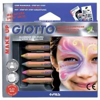 GIOTTO Набор карандашей для грима Make Up Matite Glamour