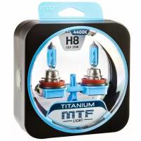 Набор ламп MTF Light серия TITANIUM H8 12V 35w 4400K