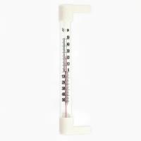 Термометр, градусник уличный, на окно, на гвоздике, от -50°С до +50°С, 20.5 х 6 см