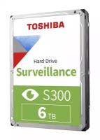 Жесткий диск Toshiba SATA-III 6Tb HDWT860UZSVA Surveillance S300 (5400rpm) 256Mb 3.5"