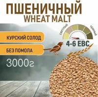 Солод пшеничный wheat ЕВС 4-6 (Курский солод) 3 КГ