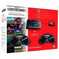 SEGA Retro Genesis HD Ultra + 225 игр (2 беспроводных 2.4ГГц джойстика, HDMI кабель)