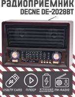 Радиоприемник DEGNE DE-2028BT black