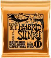 Струны для электрогитары Ernie Ball 2222 9-46 Hybrid Slinky никель