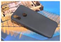 Чехол-накладка для XIAOMI Mi8 FASHION TPU матовый черный