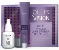 Краска для бровей и ресниц Ollin Professional Ollin Vision Set, Коричневый