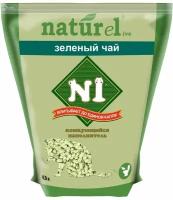 Наполнитель N1 NATUReL Зеленый чай Комкующийся 4,5 л