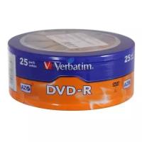 Диск DVD-R, 4.7 Гб (25 штук)