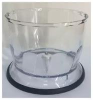 Для блендера Braun: чаша измельчителя MQ30 (500 мл), с резиновым кольцом-ножкой. (BR67050142, 7050142). Д: 13,5см