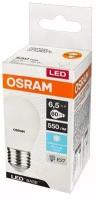 6.5W/840 ( замена 60W) E27 230V Матовая LED Base RU - LED лампа Шарик OSRAM