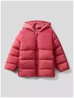Куртка UNITED COLORS OF BENETTON, размер 116 (YS), розовый