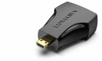 Vention Micro HDMI Male to HDMI Female Adapter Black