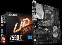 Материнская плата GIGABYTE Z590 D, Socket1200, Intel Z590, ATX