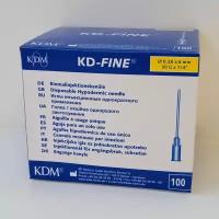 Игла инъекционная KDM KD-Fine 30G (0.3 мм х 6 мм), 100 шт