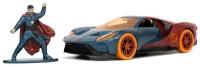 Набор Jada Toys Машинка с Фигуркой Марвел 1.65"+1:32 Доктор Стрэндж HWR 2017 Ford GT 33360