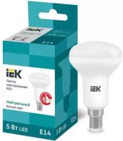 Светодиодная лампа Iek ECO R50 5Вт 4000К бел. E14 450лм 230-240В LLE-R50-5-230-40-E14