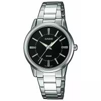Наручные часы CASIO Collection LTP-1303D-1A, черный, серебряный