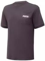 Футболка PUMA Boxy Tee, размер L, серый