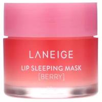 Laneige Ночная маска для губ Berry, 20 г, розовый