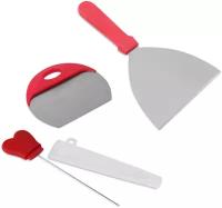 Набор для выпечки DOSH HOME VELA, нож-шпатель, лопатка-шпатель, игла кулинарная, 3 предмета