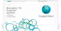 Контактные линзы CooperVision Biomedics 55 Evolution 6 шт, R 8.9, D -3.25