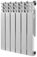 Радиатор отопления Firenze BI 500/80 B20 6 секций (зеленый кв.)