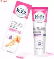 Крем для депиляции VEET MINIMA для нормальной кожи, 100 мл, Набор 2 шт