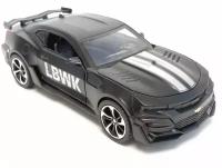 Машинка с дымом Chevrolet Camaro 1:24 металлическая, со светом и звуком