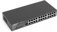 Коммутатор Ruijie Reyee 24-Port 10/100/1000 Mbps Desktop SwitchPORT:24 10/100/1000 Mbps RJ45 PortsDesktop Steel Case