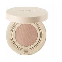 The Saem Тональный крем Eco Soul Bounce Cream Foundation, SPF 50, 15 г, оттенок: 21 light beige