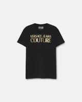 Футболка Versace Jeans Couture, Цвет: Черный принт, Размер: XL