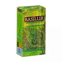 Чай зеленый Basilur Oriental collection Green valley в пакетиках