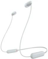 Беспроводные наушники Sony WI-C100 Global, USB Type-C, white