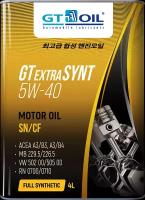 Синтетическое моторное масло GT OIL GT Extra Synt 5W-40, 4 л, 1 шт