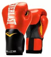 Перчатки тренировочные Everlast Elite ProStyle 12oz красные