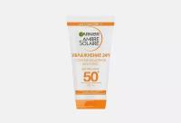 Солнцезащитное молочко Увлажнение 24Ч SPF 50+ 50 мл Garnier Ambre Solaire