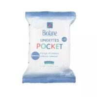 Влажные салфетки Biolane Pocket для лица и рук
