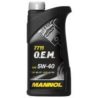 Моторное масло Mannol 7711 O.E.M. 5W-40 1 л