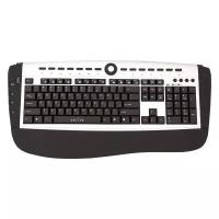 Клавиатура OKLICK 360 M Multimedia Keyboard Black USB