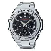 Наручные часы CASIO G-Shock GST-S110D-1A, серебряный, черный