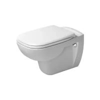 Чаша унитаза подвесная DURAVIT D-Code 253509-WG с горизонтальным выпуском