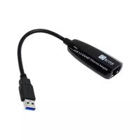 Переходник 5BITES UA3-45-01BK USB3.0-RJ45 10/100/1000 Mbit/s, 10sm, Black