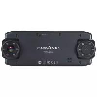 Видеорегистратор CANSONIC FDV-606, 2 камеры, ГЛОНАСС